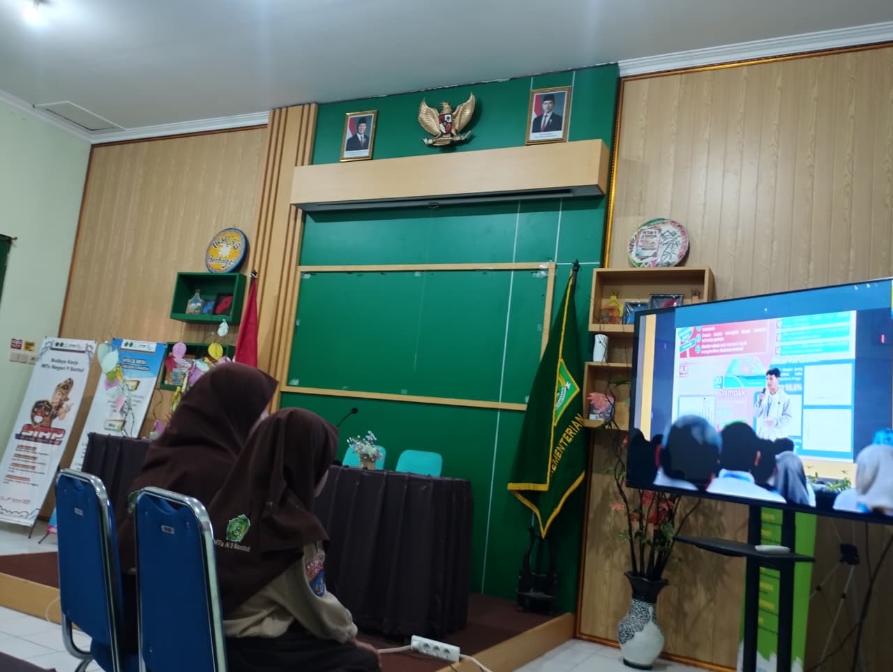 Siswa MTsN 9 Bantul Ikuti Pembekalan OPSI dari Puspresnas